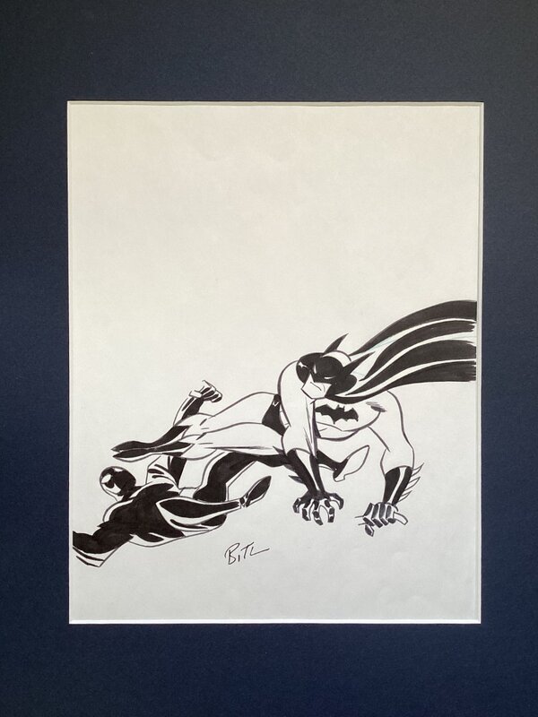 Bruce Timm Batman - Illustration originale