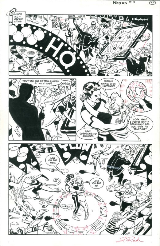 Steve Rude Nexus Executioner's Song 3 page 22 - Comic Strip