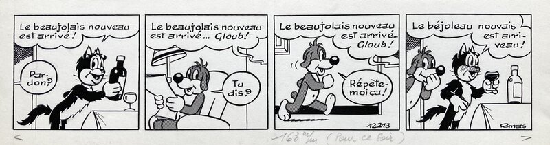 Pif par Roger Mas - Planche originale