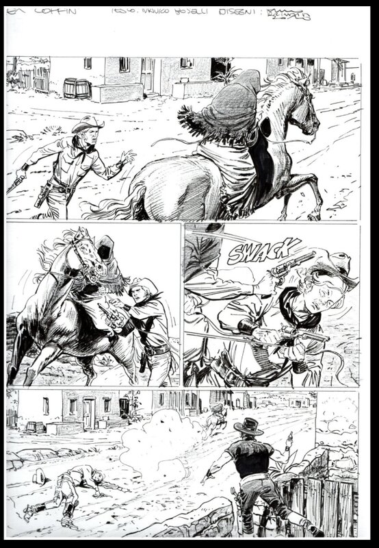 Tex by Bruno Brindisi - Comic Strip