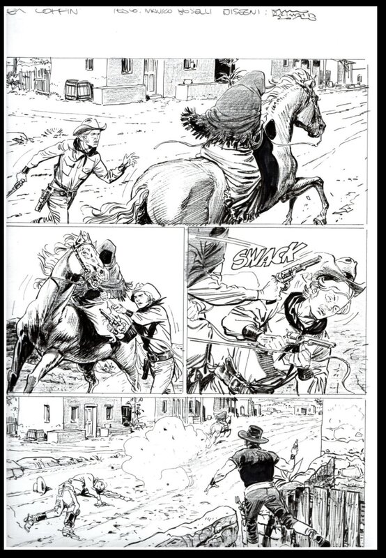 Tex par Bruno Brindisi - Planche originale