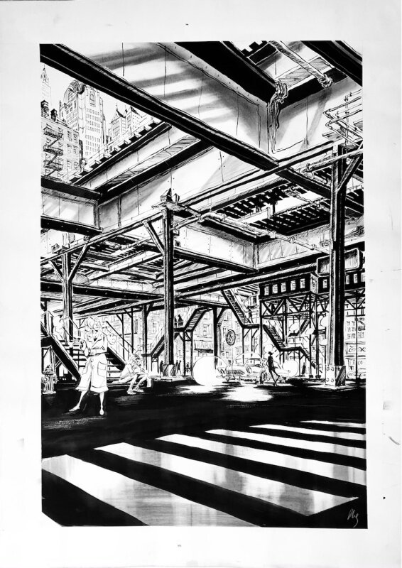 Pierre-Henry Gomont, LA FUITE DU CERVEAU_SÉRIGRAPHIE - Illustration originale