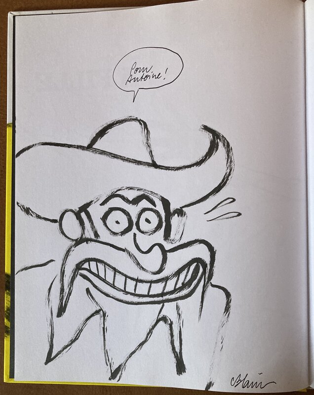 Le cow-boy by Christophe Blain, Barbara carlotti - Sketch