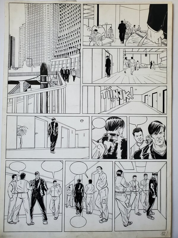 BUSHIDO par Michel Koeniguer - Planche originale