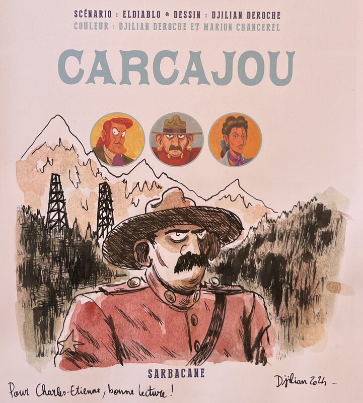 Carcajou by Djilian Deroche - Sketch