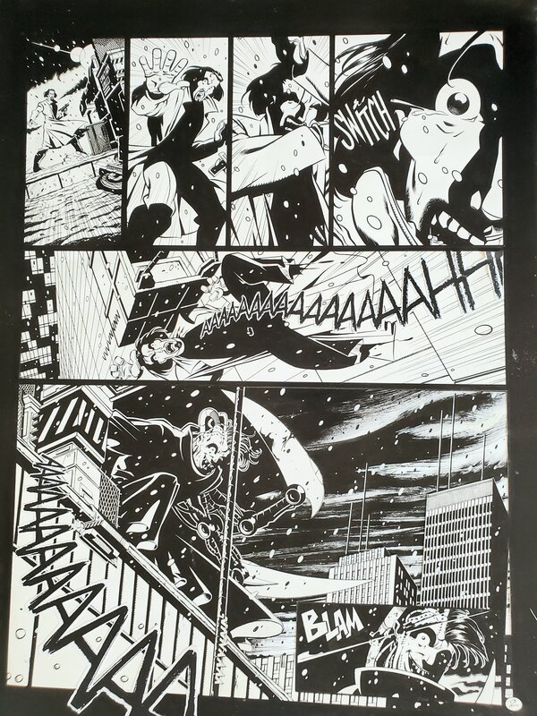 Alain Janolle, NEMESIS T2 BABALON WORKING - Planche originale