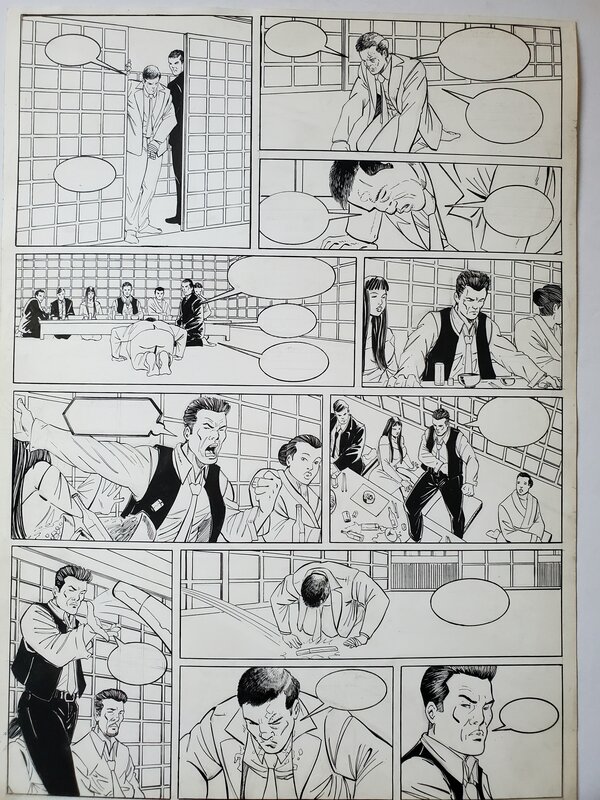 BUSHIDO par Michel Koeniguer - Mise en couleur