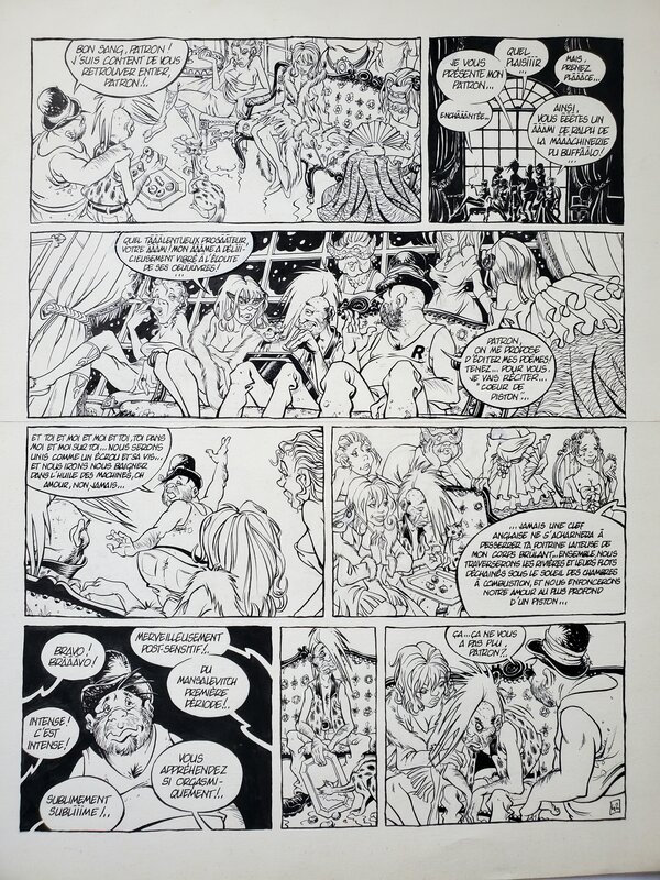 Riff Reb's, Cromwell, LE BAL DE LA SUEUR  T2 AAARGL ! - Comic Strip