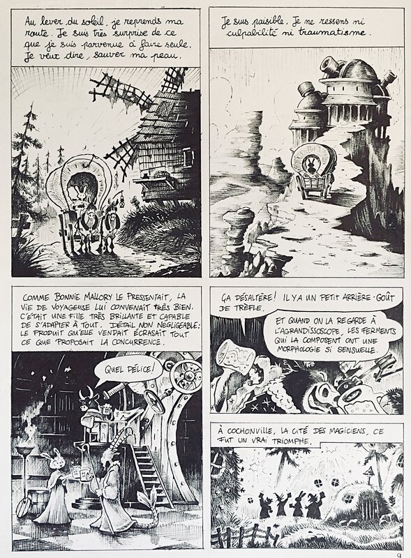Bastien Quignon, Joann Sfar, Lewis Trondheim, Donjon Monsters 14 - La bière supérieure - Planche originale