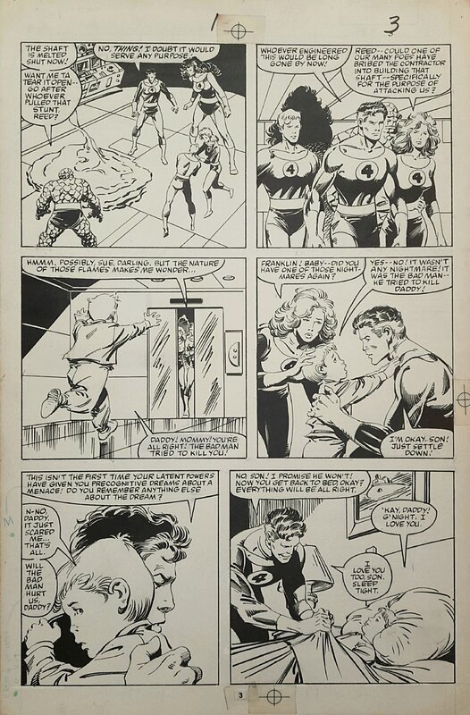 John Buscema, Bob Wiacek, Al Milgrom, Mephisto vs. the Fantastic Four - Comic Strip