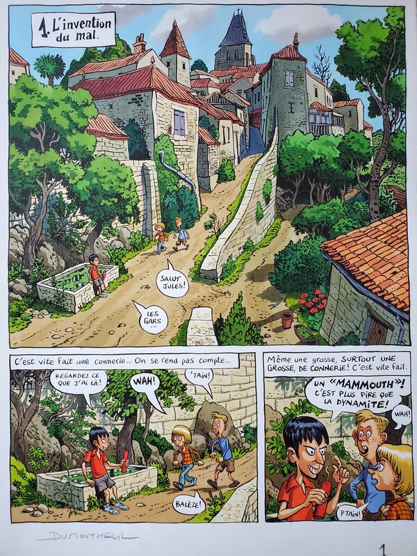 Nicolas Dumontheuil, PAS DE PITIE POUR LES INDIENS   couleur directe - Comic Strip