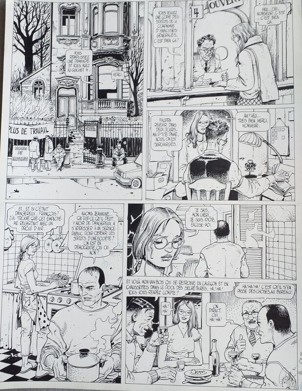 Sos Bonheur by Griffo, Jean Van Hamme - Comic Strip