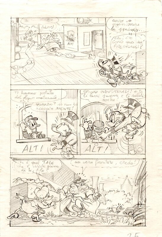 Paperolimpiadi by Romano Scarpa - Comic Strip