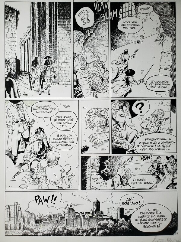 LE MAÎTRE DE PIERRE by Jean-Marc Stalner - Comic Strip