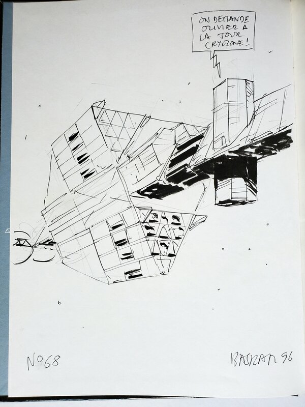 Denis Bajram, CRYOZONE  T1 SUEURS FROIDES - Sketch