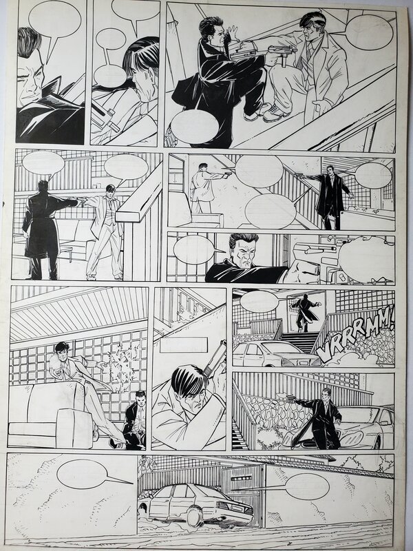 BUSHIDO par Michel Koeniguer - Planche originale