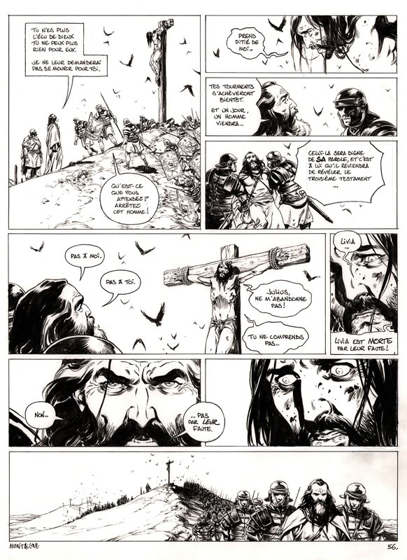 Thimothée Montaigne, Xavier Dorison, Alex Alice, François Lapierre, Le Troisième Testament - Julius, Livre 4, page 58 - Comic Strip