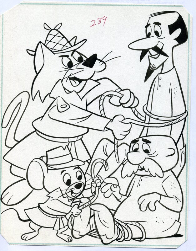 Snooper & Blabber by Pete Alvarado - Original Illustration