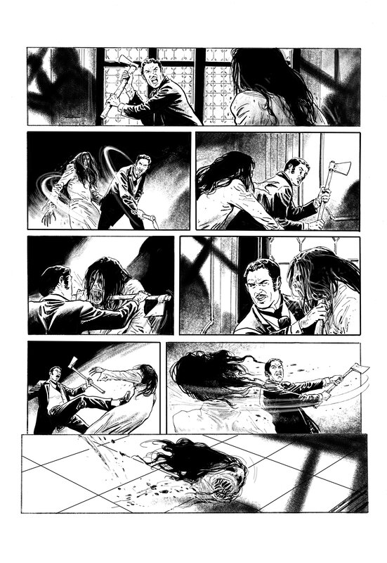 Raimondo - Thomas Carnacki T1, planche 36 - Planche originale