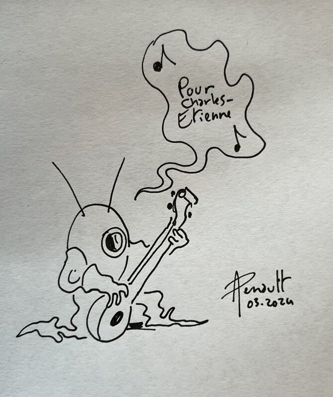 Œ.u.f.o by Aristide Renault - Sketch