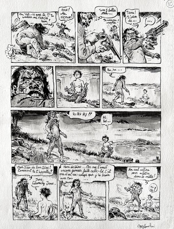 Matthieu Blanchin, Martha Jane Cannary, Les années 1870 - 1876 - Comic Strip