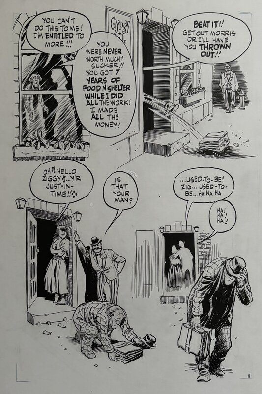 Will Eisner, Invisible People - The Power - Planche originale