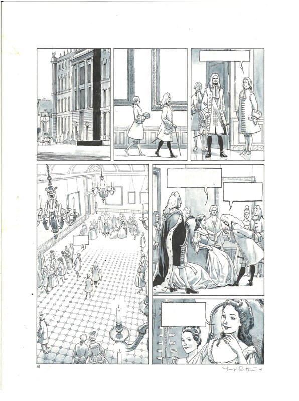Luigi Critone - La rose & la croix T2, planche 19 - Comic Strip