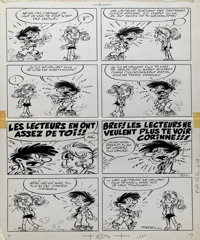 Corinne et Jeannot by Jean Tabary - Comic Strip