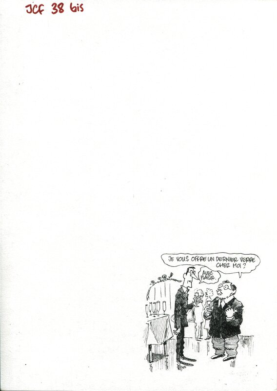 For sale - Nicoby, Dans l'Atelier de Fournier P38bis - Comic Strip