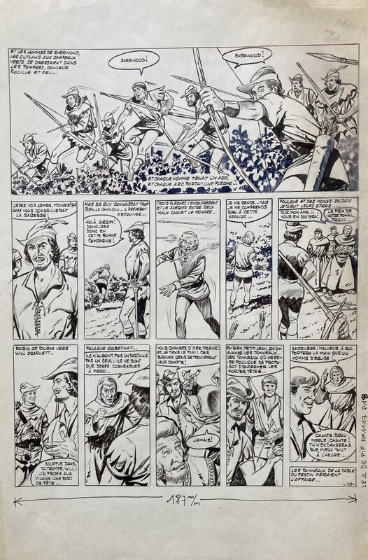 Robin des bois by Lucien Nortier, Jean Ollivier, Charlie Kiéfer - Comic Strip