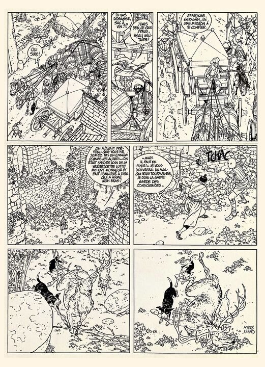André Juillard, Patrick Cothias, 7 vies Epervier- climax T4 - Comic Strip