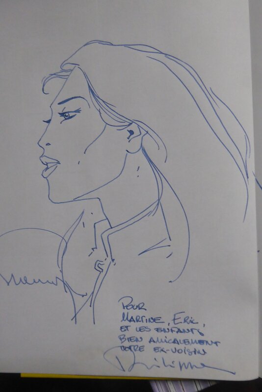 Philippe Francq, Malunai  largo winch t7 - Sketch