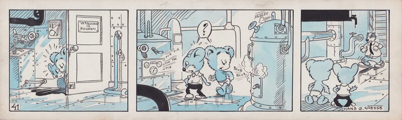 Hans Kresse | 1945 | Robby en de robijn van de hertog (e. 41) - Comic Strip