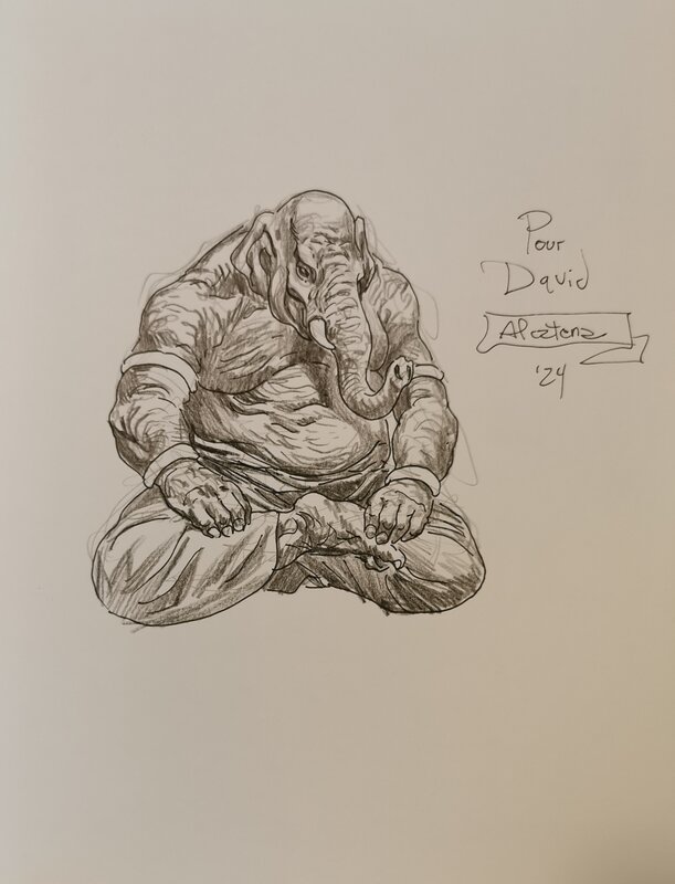 Kinnara by Enrique Alcatena - Sketch