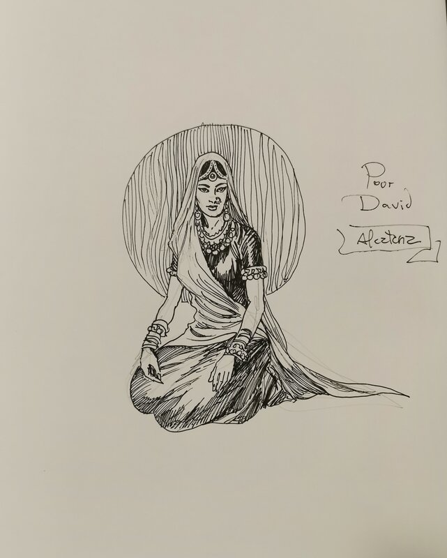 Rakshassas by Enrique Alcatena - Sketch
