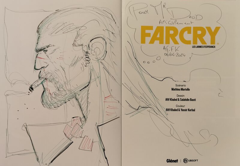 Farcry par Afif Khaled - Dédicace