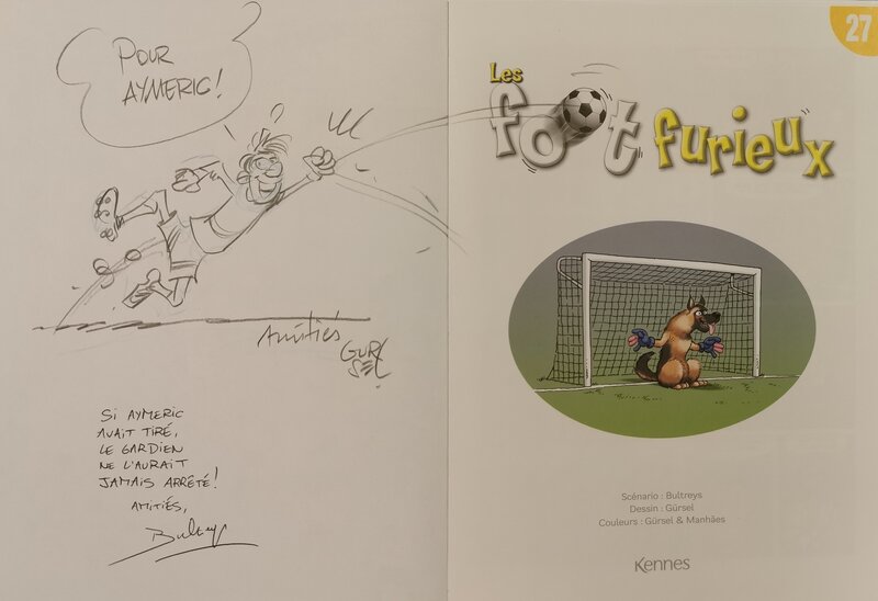 Les foot furieux 27 by Gürçan Gürsel, Daniel Bultreys - Sketch