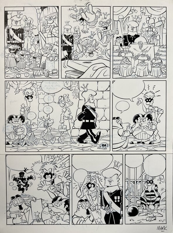 Mark van Herpen, Hotel Nevelzicht 1 Hofleveranciers - Hoog bezoek - Comic Strip