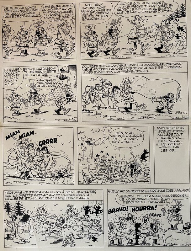 Marcel Remacle, planche originale, 