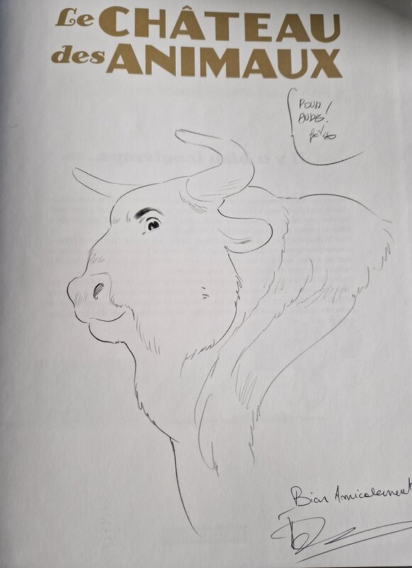 Dédicace de Delep dans le château des animaux tome 3 - Dédicace