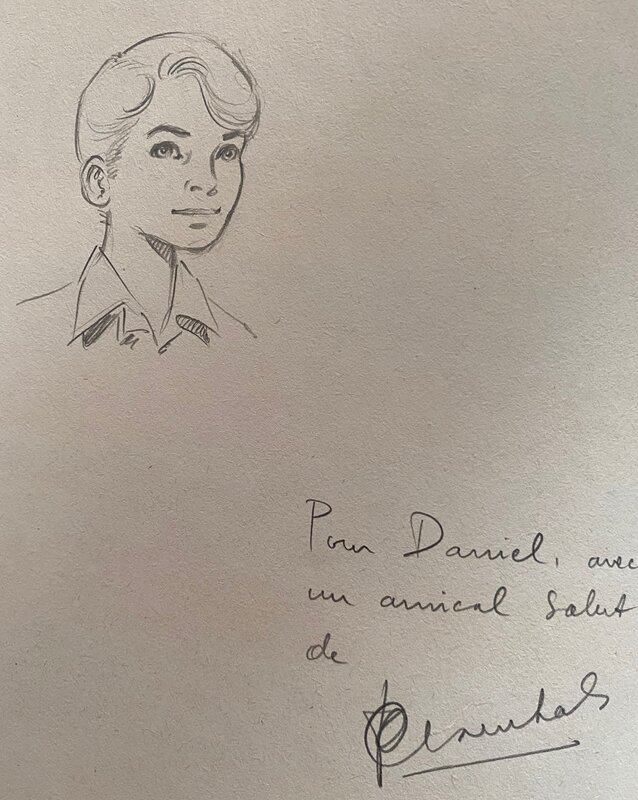François Craenhals, illustration originale, Teddy, 