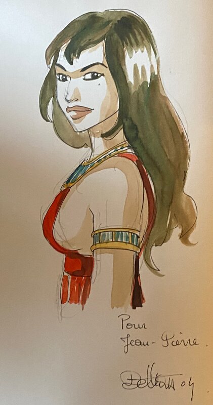 Isabelle Dethan, illustration originale, Meresankh, 