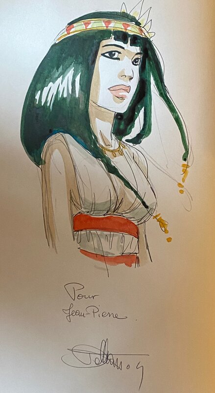 Isabelle Dethan, illustration originale, Meresankh, 