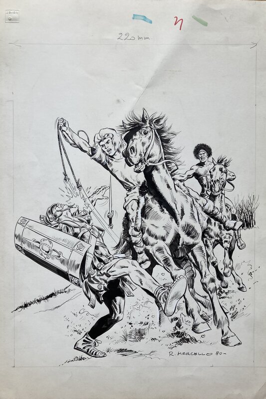 Carlo Marcello, 1980 - Taranis fils de la Gaule - Original Cover
