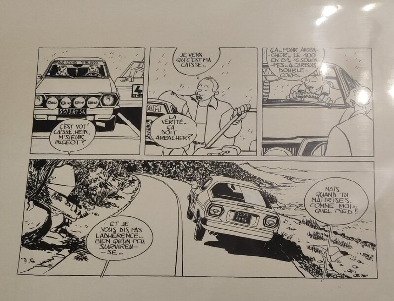 Baru Le cicliste pag 2 - Comic Strip