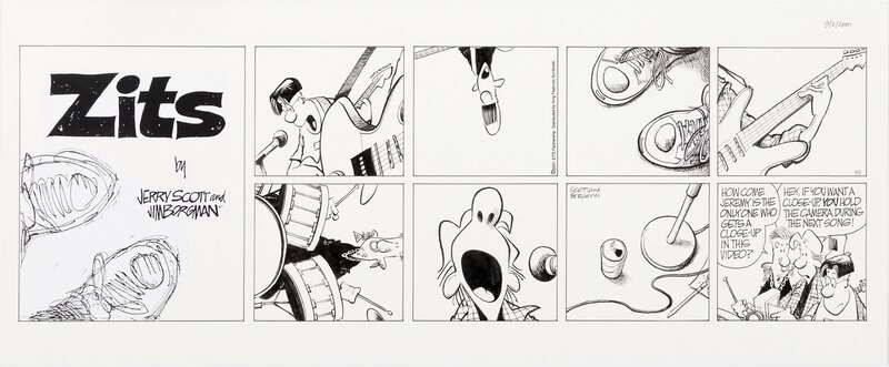 Zits Sunday 2001 by Jerry Scott, Jim Borgman - Comic Strip