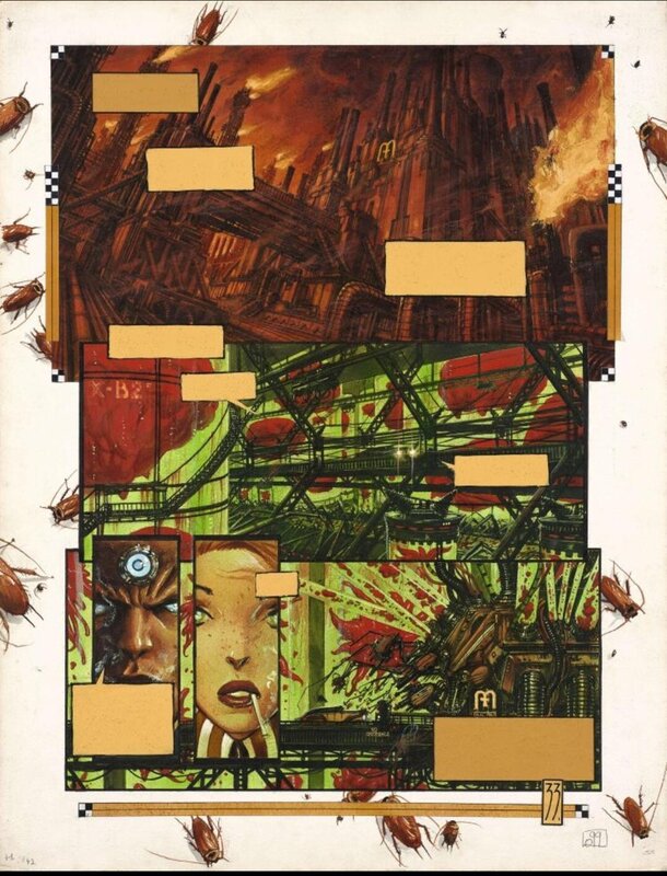 Sha par Olivier LEDROIT - Planche originale