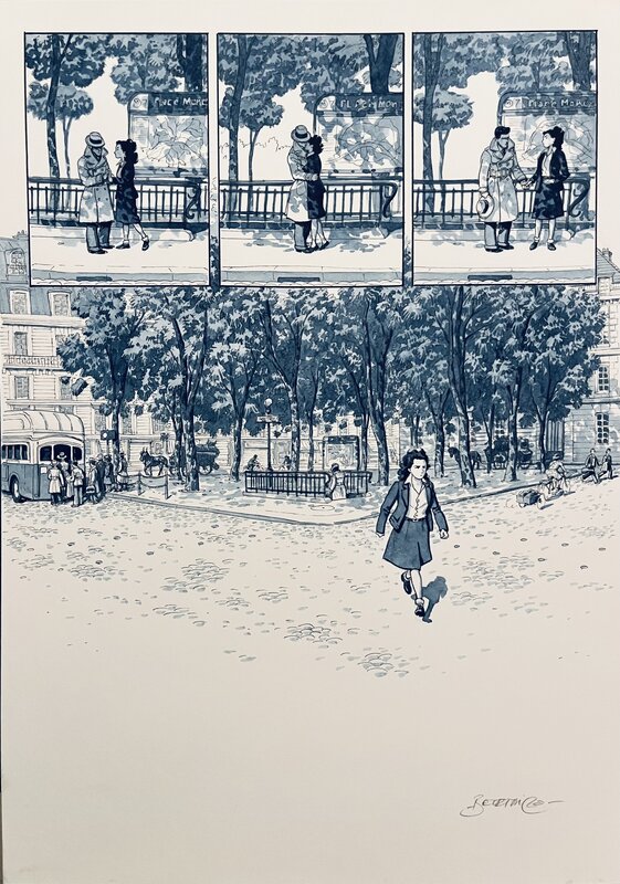 Dominique Bertail, Jean-David Morvan, Madeleine Riffaud, Madeleine, Résistante - Comic Strip