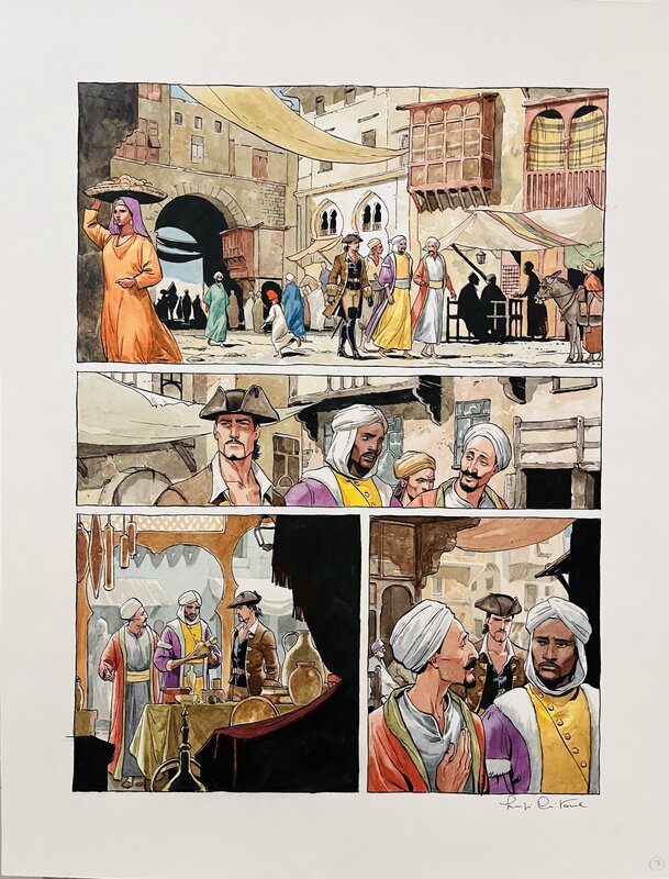 Le Scorpion by Luigi Critone, Stephen Desberg, Enrico Marini - Comic Strip