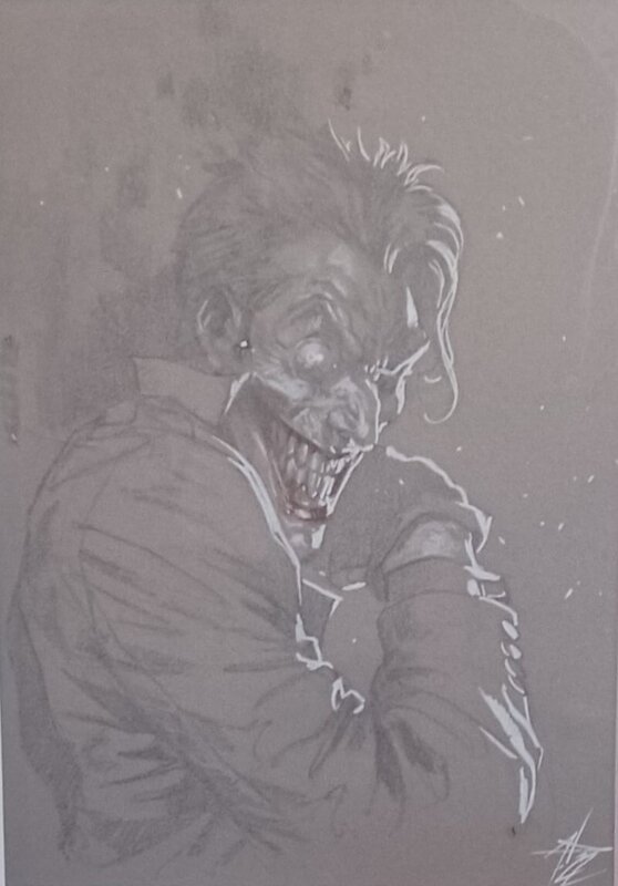 Joker par Gabriele Dell'Otto - Illustration originale